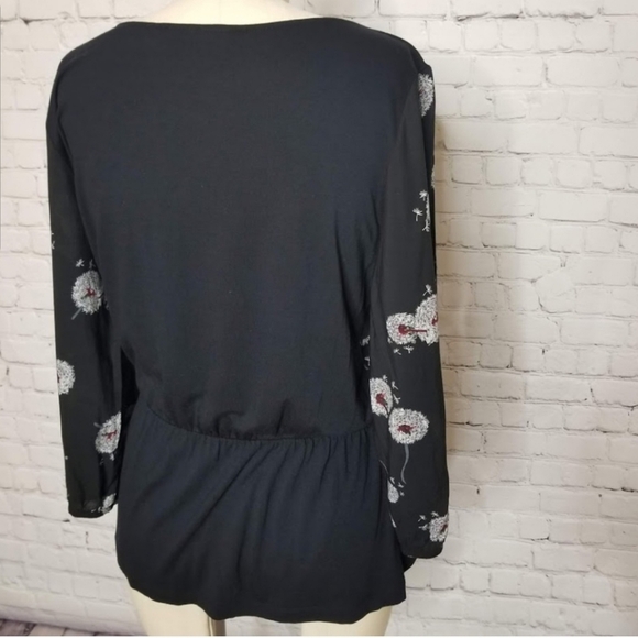 Anthropologie Deletta wished Blooms Blouse size S - Picture 4 of 8